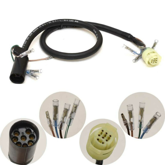 Adaptador de cableado de 8 pines MERCURY a AMP 892473A01 PIECESBATEAUX.COM