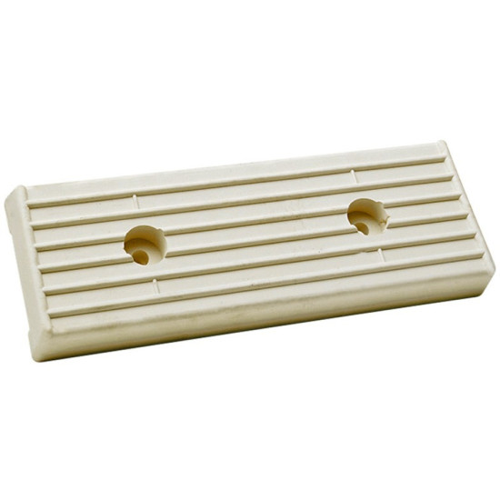 Pattino per rimorchio bianco 300x100x40 mm 13710 PIECESBATEAUX.COM