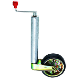 Rueda jockey para remolque diámetro 60 mm capacidad 500 kg GS76006 PIECESBATEAUX.COM