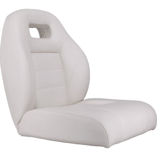 Asiento para barco blanco JON BOAT GS73254 PIECESBATEAUX.COM
