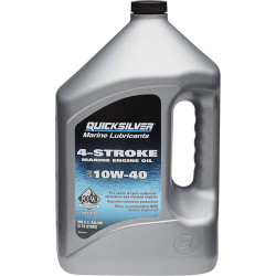 Olio per fuoribordo 4-Tempi QUICKSILVER 10W40 (4L) 8M0180934 PIECESBATEAUX.COM