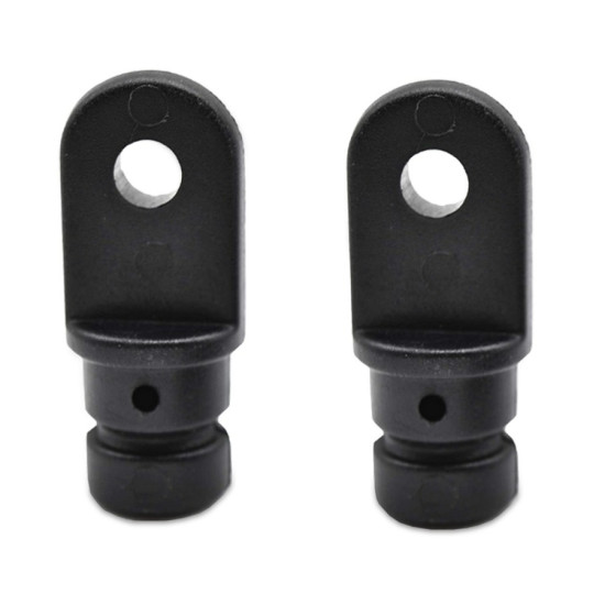 Embout mâle tube bimini nylon noir diam 19 (x2) GS72233--44250766 PIECESBATEAUX.COM