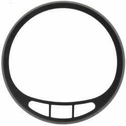 Plastron noir SC100 pour compte-tours et compteur vitesse diam 85 8590741 PIECESBATEAUX.COM