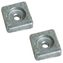 Anodo Piastra per HONDA BF8D a BF50D (venduto in coppia) 41106-ZW9-000 PIECESBATEAUX.COM