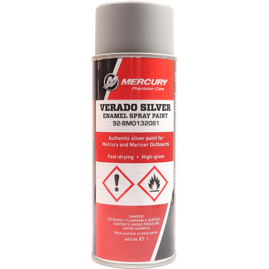 Pintura Gris Plata MERCURY VERADO 8M0132061 PIECESBATEAUX.COM