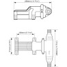 Pump Fish tank GULPER MK2 FishBox Baitwell 4.75 GPM 12V WHBP4672 PIECESBATEAUX.COM