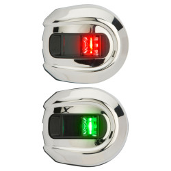Kit di 2 luci di navigazione a LED in acciaio inox Attwood NV5012SS-1 90850121 PIECESBATEAUX.COM