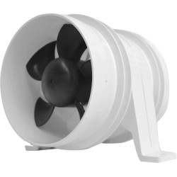 Extractor de aire en línea ATTWOOD 4" 6,5 m3/min 12V 90801743 PIECESBATEAUX.COM
