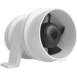 Extractor-aireador en línea ATTWOOD 3" 4,0 m3/min 12V 90801733 PIECESBATEAUX.COM