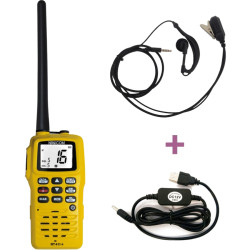 VHF portatile Navicom RT411+ PACK RT411+PACK PIECESBATEAUX.COM