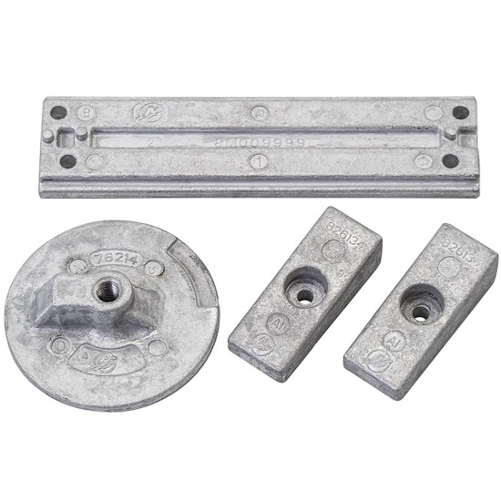 Kit anodi al magnesio MERCURY VERADO L4 e OPTIMAX V6 MER-KIT6MG PIECESBATEAUX.COM
