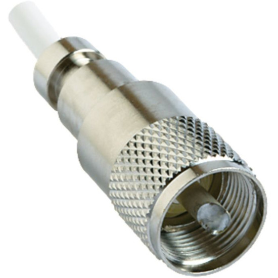 VHF-Stecker PL-259 Stecker für Kabel RG58C/U 65000433 PIECESBATEAUX.COM