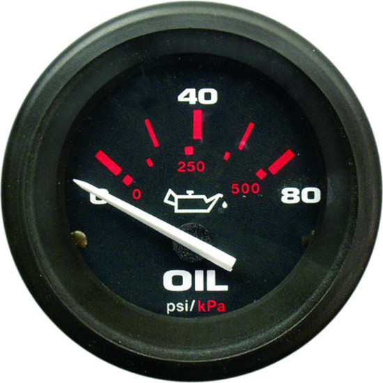 Indicatore di pressione dell'olio 0-80 PSI (Amega) 57903E PIECESBATEAUX.COM