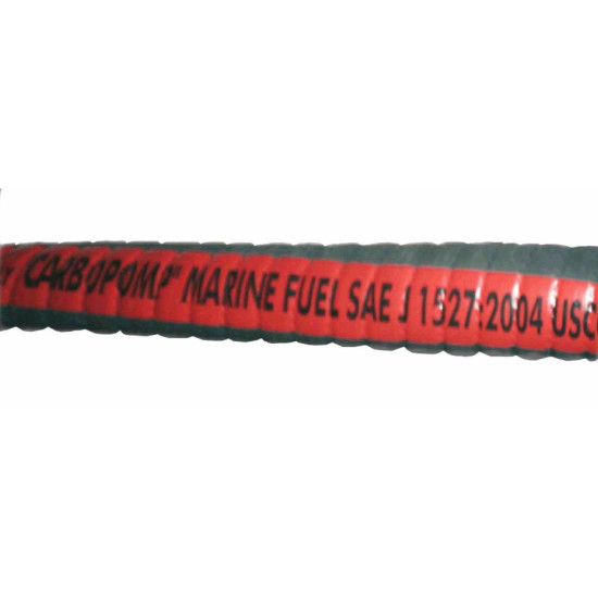 Carbopomp gasoline hose ISO7840 7840/A1/SPC ø38 mm (by the meter) GS35075 PIECESBATEAUX.COM