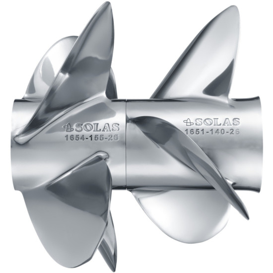 Edelstahl Propeller SOLAS für MERCRUISER BRAVO 3 B3x23 PIECESBATEAUX.COM
