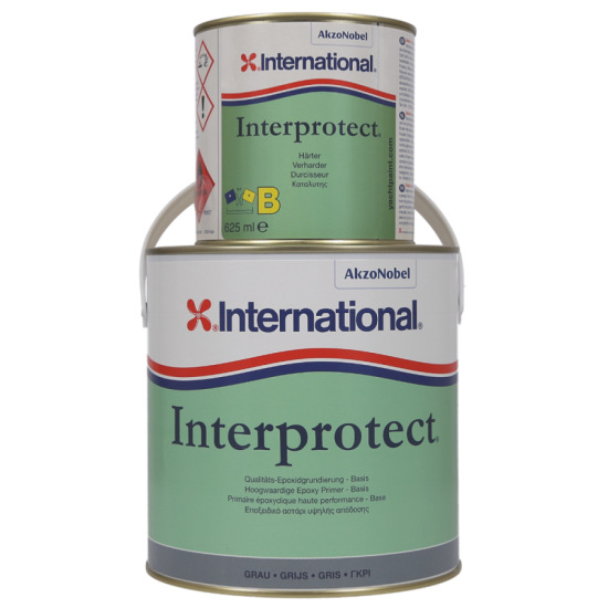 Imprimación epoxi internacional Interprotect 2,5 l INTERPROTECT PIECESBATEAUX.COM