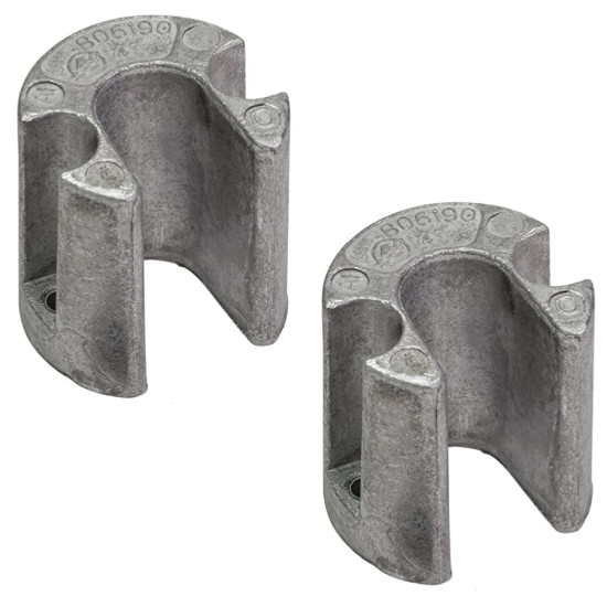 Ánodo de cilindro MERCRUISER pies BRAVO 1/2/3 (el par) 806190T1x2 PIECESBATEAUX.COM