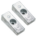 Anode d'Embase MERCURY (vendu par 2) 826134 PIECESBATEAUX.COM