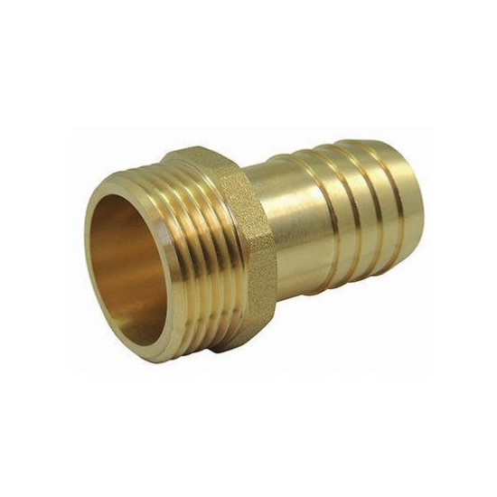 Raccordo in ottone MM filettato 3/8'' x scanalato 13 mm GUI1004-3/8X13 PIECESBATEAUX.COM