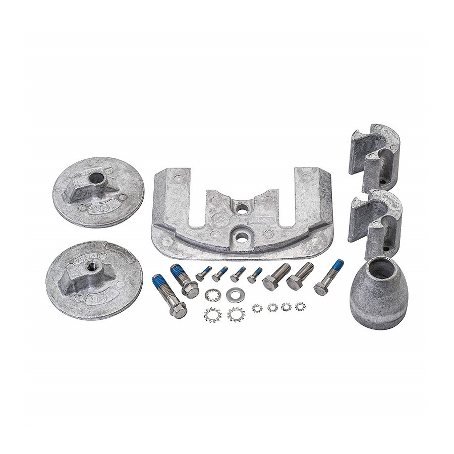 Kit de ánodos de magnesio MERCRUISER para pies BRAVO 3 (2003 y posteriores) 888760Q04 PIECESBATEAUX.COM