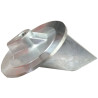 Anodo deriva YAMAHA e MARINER da 40 a 70 CV 2 tempi 83859T PIECESBATEAUX.COM