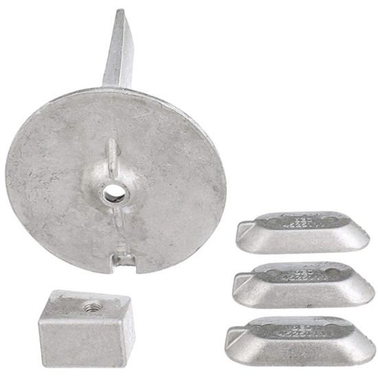 Kit de ánodos de magnesio YAMAHA 40 a 60 CV 4-Tiempos YAM-KIT6MG PIECESBATEAUX.COM