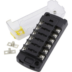 Caja de fusibles de 6 circuitos independientes BS-5035 PIECESBATEAUX.COM