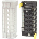 6-circuit circuit breaker box with ground bus BS-5052 PIECESBATEAUX.COM