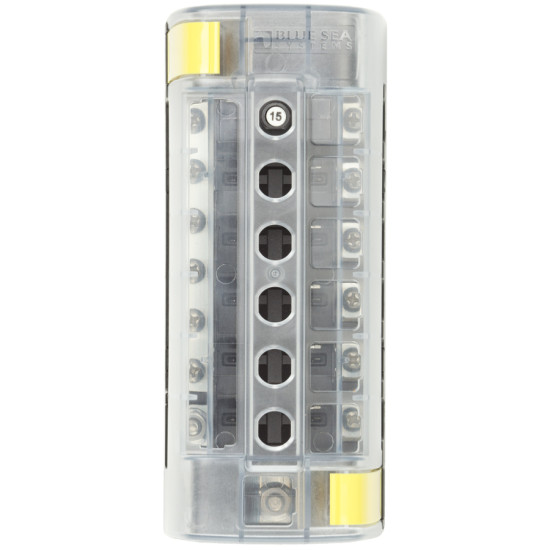 6-circuit circuit breaker box with ground bus BS-5052 PIECESBATEAUX.COM