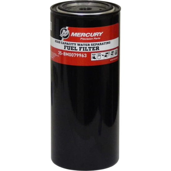 Filtro separatore carburante MERCURY grande capacità 8M0079963 PIECESBATEAUX.COM