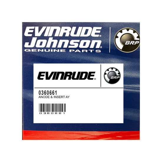 Anodo diabolo EVINRUDE G2 K115, K140, K150 363178 PIECESBATEAUX.COM