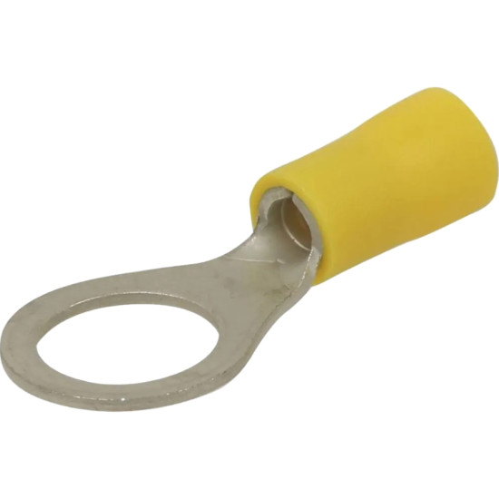 Capocorda a occhiello ø10 giallo (confezione da 10) 000171--EURO PIECESBATEAUX.COM