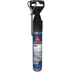 Sikaflex® 591 Stucco adesivo ibrido multiuso NERO 70 ML 140424 PIECESBATEAUX.COM
