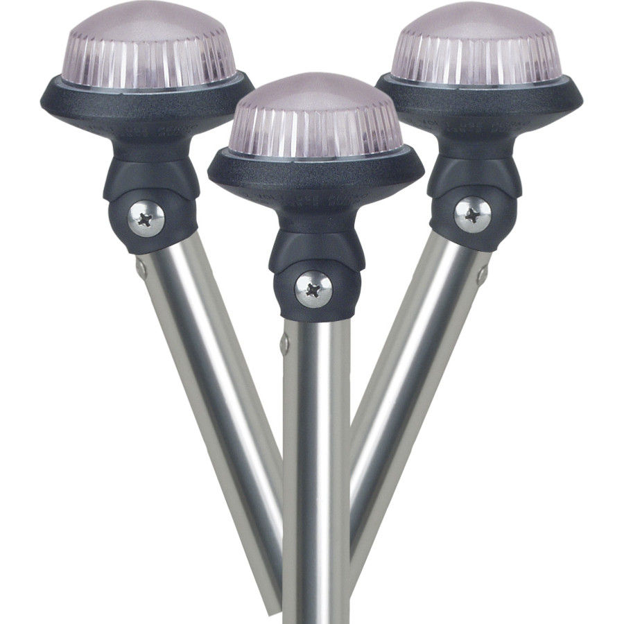 Faro di fonda bianco 360° rimovibile PERKO lungo 1066 mm 23500153 PIECESBATEAUX.COM
