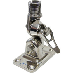 Soporte de antena VHF GLOMEX FME Inox GLORA107SSFME PIECESBATEAUX.COM
