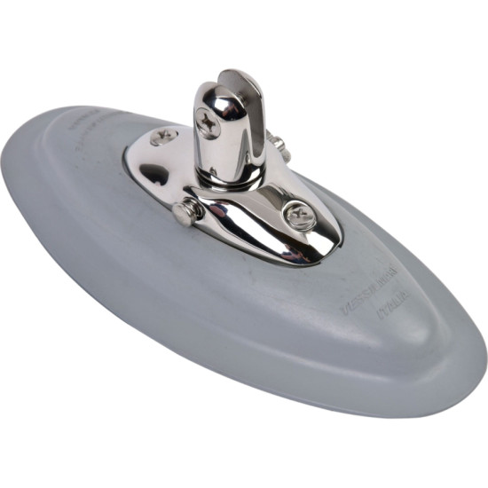 Supporto per bimini in acciaio inox 316 da incollare su tubolari in PVC 90210032--IMN PIECESBATEAUX.COM