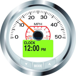 EVINRUDE Icon Pro White speedometer 768054 PIECESBATEAUX.COM