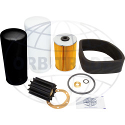 Revisión kit YANMAR 6LYA, 6LY2A, 6LY3 ORB-10095 PIECESBATEAUX.COM