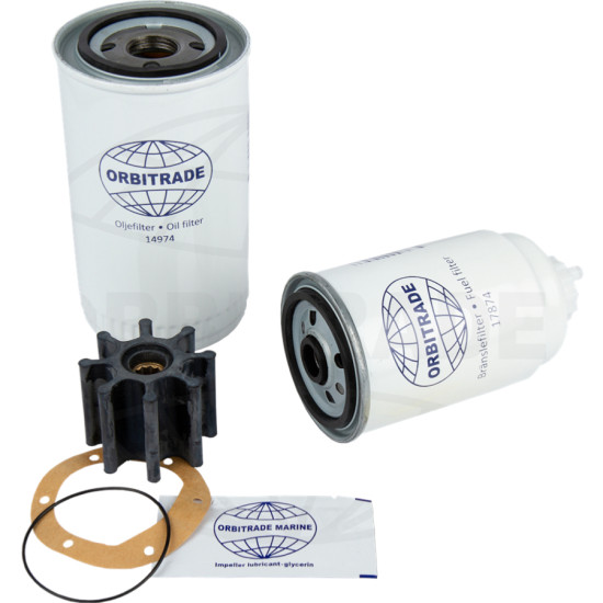 Revisión kit para motores Volvo D42, D43, D44 877203 PIECESBATEAUX.COM