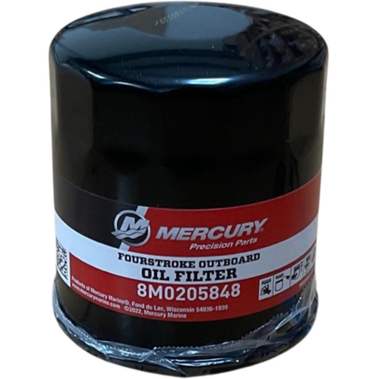 Filtro olio MERCURY 350 e 400Cv 5.7L V10 8M0205848 PIECESBATEAUX.COM