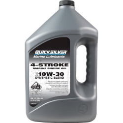 Olio fuoribordo 4 Tempi QUICKSILVER 10W30 (4L) Semi Sintesi 8M0152564--8M0206996 PIECESBATEAUX.COM