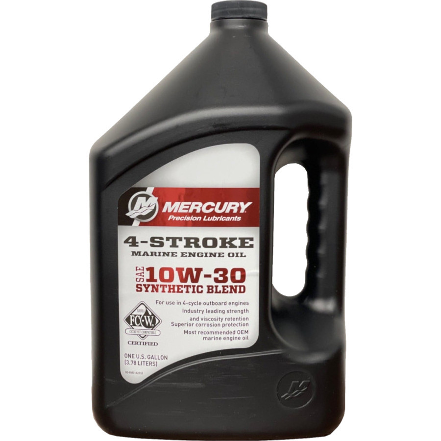 Olio fuoribordo 4 Tempi QUICKSILVER 10W30 (4L) Semi Sintesi 8M0152564--8M0206996 PIECESBATEAUX.COM