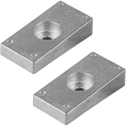 Anodo Piastra per HONDA BF75 a BF250 (venduto in coppia) 41109-ZW1-B00 PIECESBATEAUX.COM