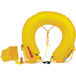 Boya de hierro de caballo inflable amarilla 150N 64888 PIECESBATEAUX.COM