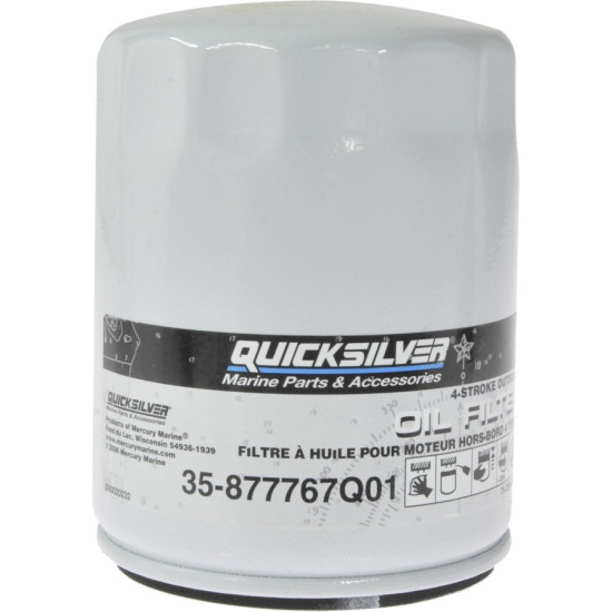 Filtro dell'olio MERCURY 135 a 200 CV VERADO L4 877767Q01--877767K01 PIECESBATEAUX.COM