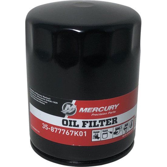 Filtro dell'olio MERCURY 135 a 200 CV VERADO L4 877767Q01--877767K01 PIECESBATEAUX.COM