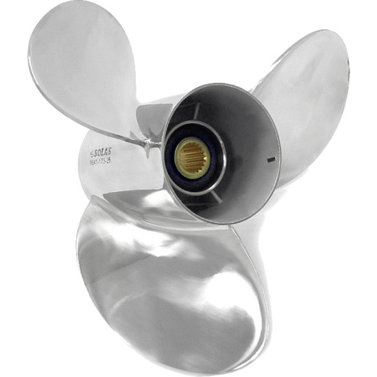 Edelstahl Propeller SOLAS für MERCRUISER Bravo 2 1641-173-25 PIECESBATEAUX.COM