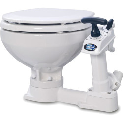 WC compatto manuale JABSCO Twist'N'Lock JAB29090-5000 PIECESBATEAUX.COM