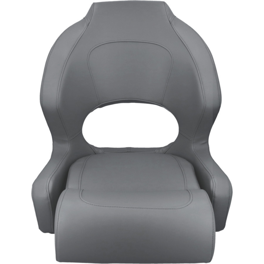 Deluxe pilot seat, gray bolster 90700143 PIECESBATEAUX.COM