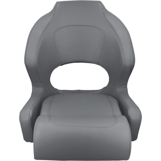 Deluxe pilot seat, gray bolster 90700143 PIECESBATEAUX.COM